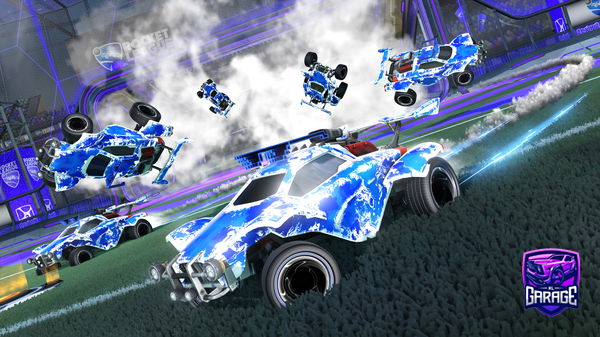 A Rocket League car design from MOZA_the_legend