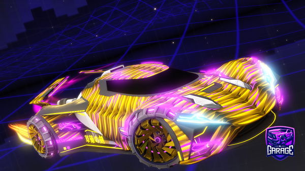 A Rocket League car design from Flying_Lama_11