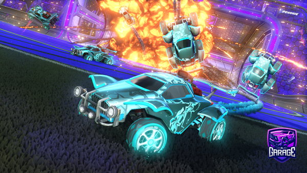 A Rocket League car design from Mrtonate