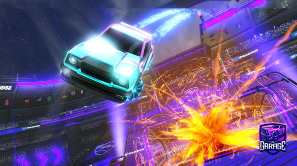 A Rocket League car design from antonio1245677