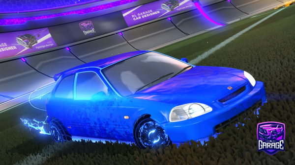 A Rocket League car design from Izuku0