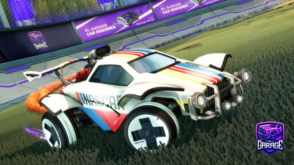 A Rocket League car design from Tsuki_Yeager