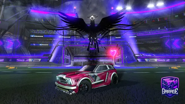 A Rocket League car design from DarkMist182