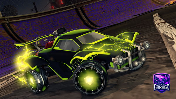 A Rocket League car design from TempestRLG