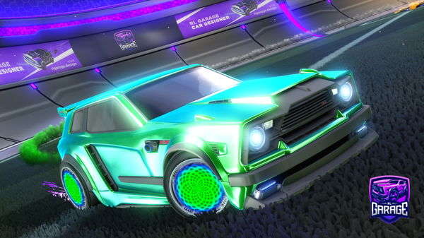 A Rocket League car design from MrCookielol7285