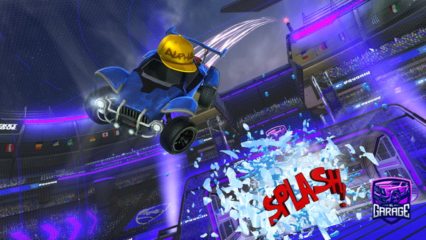 A Rocket League car design from monte1209
