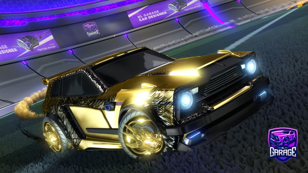 A Rocket League car design from Sky_Flow3