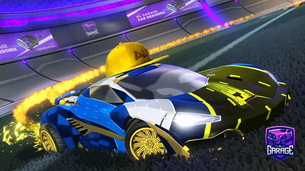 A Rocket League car design from Skywalker7948