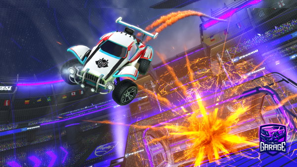 A Rocket League car design from CuzImQuad