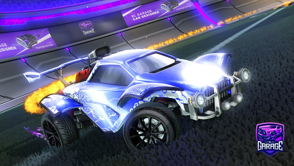 A Rocket League car design from ShornMonkey