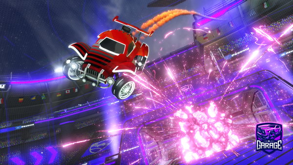 A Rocket League car design from corxpts