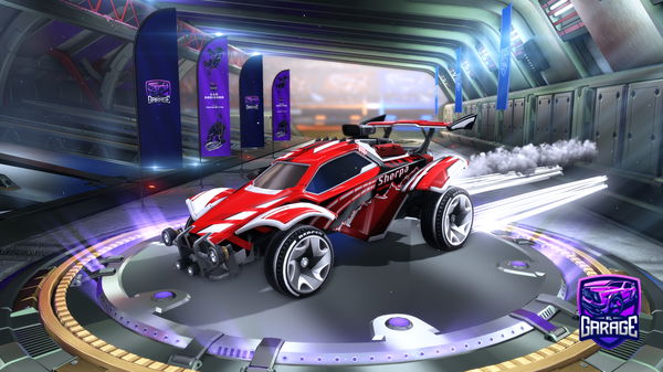 A Rocket League car design from HAPPYAwlo