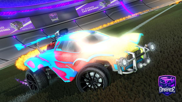 A Rocket League car design from JointBeetle897