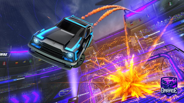 A Rocket League car design from itzfrenzylolz