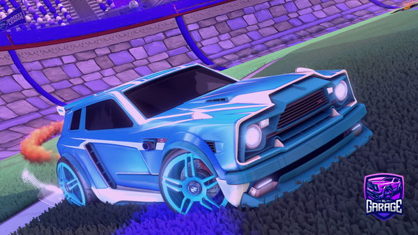 A Rocket League car design from iLuxify