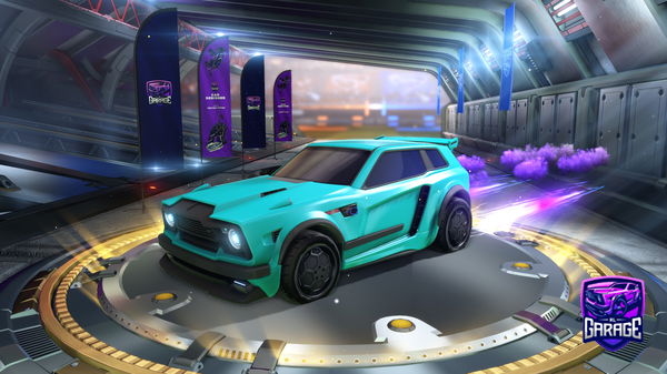 A Rocket League car design from Babatara976