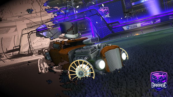 A Rocket League car design from Bluefire657765