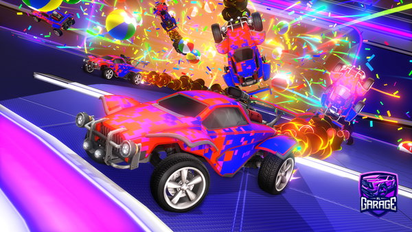 A Rocket League car design from Bogg1e