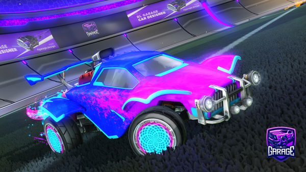 A Rocket League car design from VOIDGC