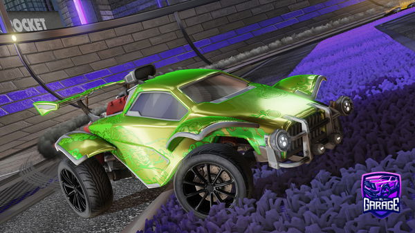 A Rocket League car design from Mrgggggggg