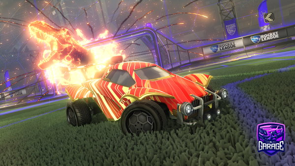 A Rocket League car design from santypro72