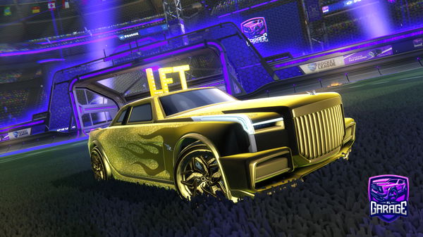 A Rocket League car design from retailtimbs