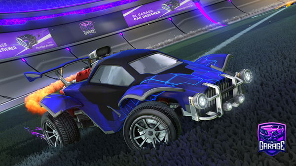 A Rocket League car design from Itz_king_cris