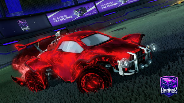 A Rocket League car design from Common_W