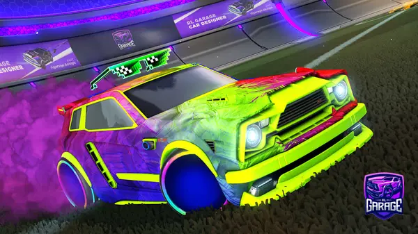A Rocket League car design from kyle12g