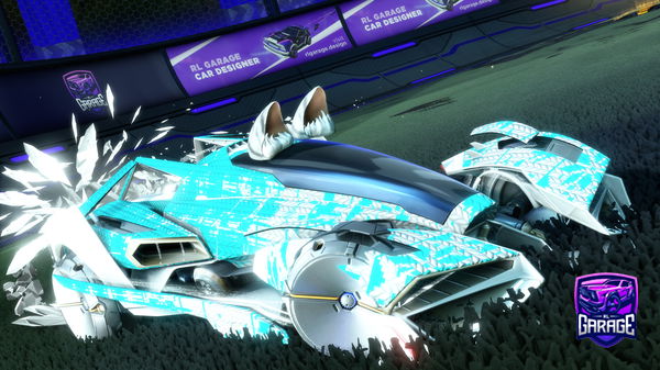 A Rocket League car design from JayTheSadLad