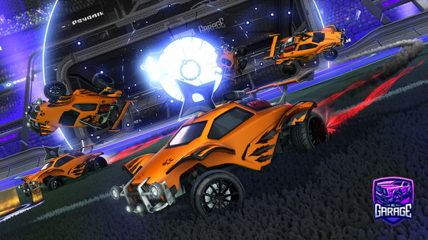 A Rocket League car design from TheDarkNight976