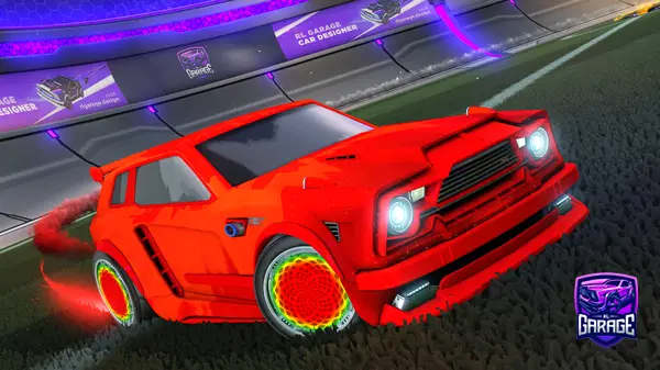 A Rocket League car design from explodingfirefox