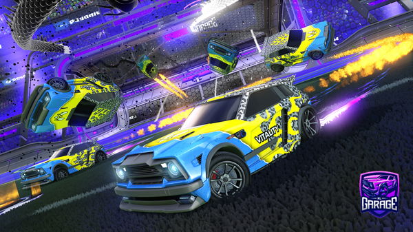 A Rocket League car design from Bocaji2012