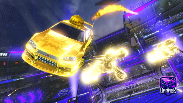 A Rocket League car design from Bent2022