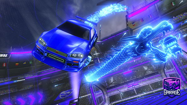 A Rocket League car design from Syhixx22