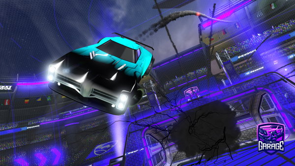 A Rocket League car design from Real_Wrap