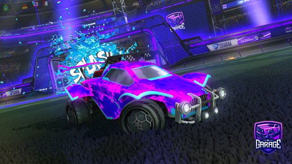 A Rocket League car design from scalambo