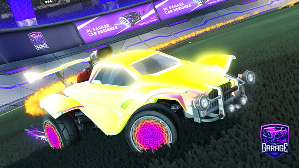 A Rocket League car design from Ryzanwastaken