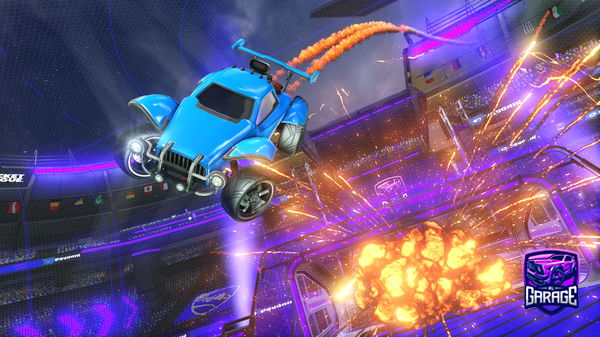 A Rocket League car design from Qaluo