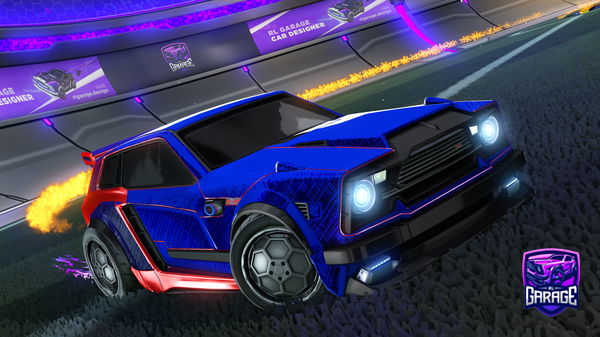 A Rocket League car design from JoelTheJet2