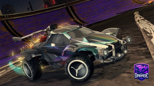 A Rocket League car design from Clipped_XP