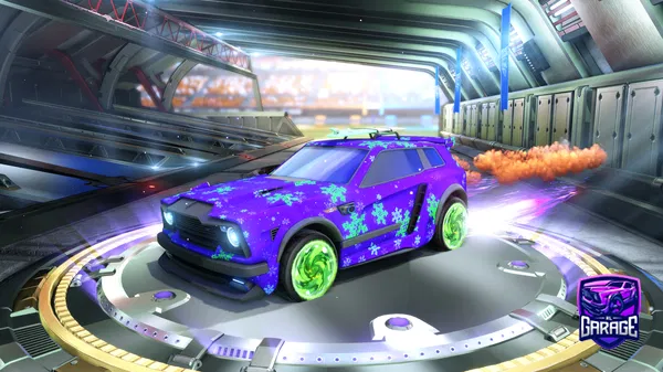 A Rocket League car design from steele9243