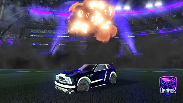 A Rocket League car design from GhostAmac