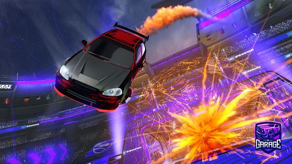 A Rocket League car design from INtegral_ED