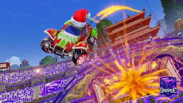 A Rocket League car design from QueenAquaa