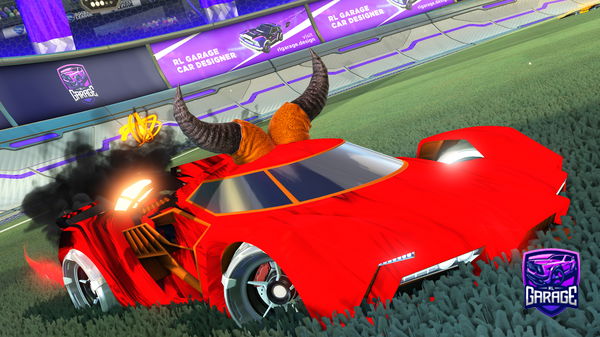 A Rocket League car design from Mythreon_2112