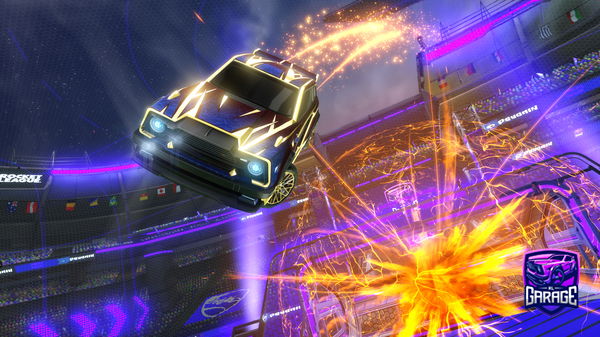 A Rocket League car design from t3ddy_142009