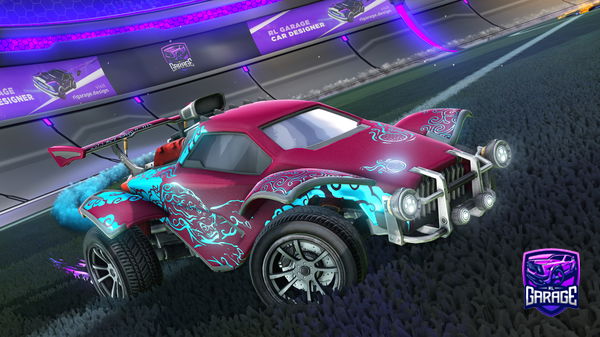 A Rocket League car design from rafaellxx06