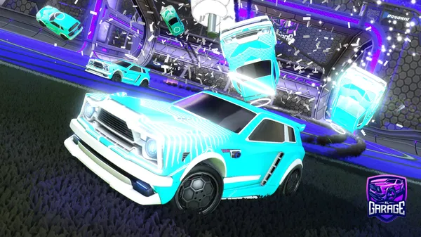 A Rocket League car design from Lucasglenn