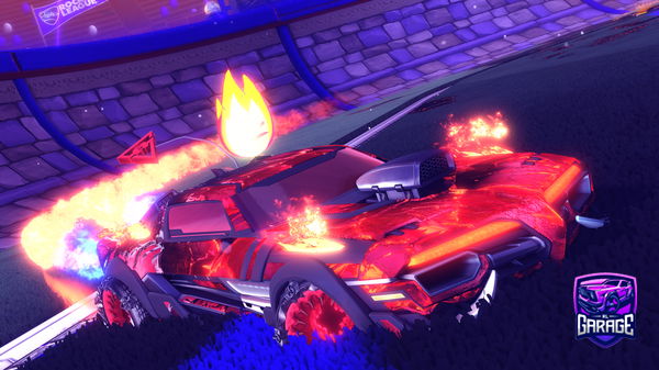 A Rocket League car design from DjamKO94